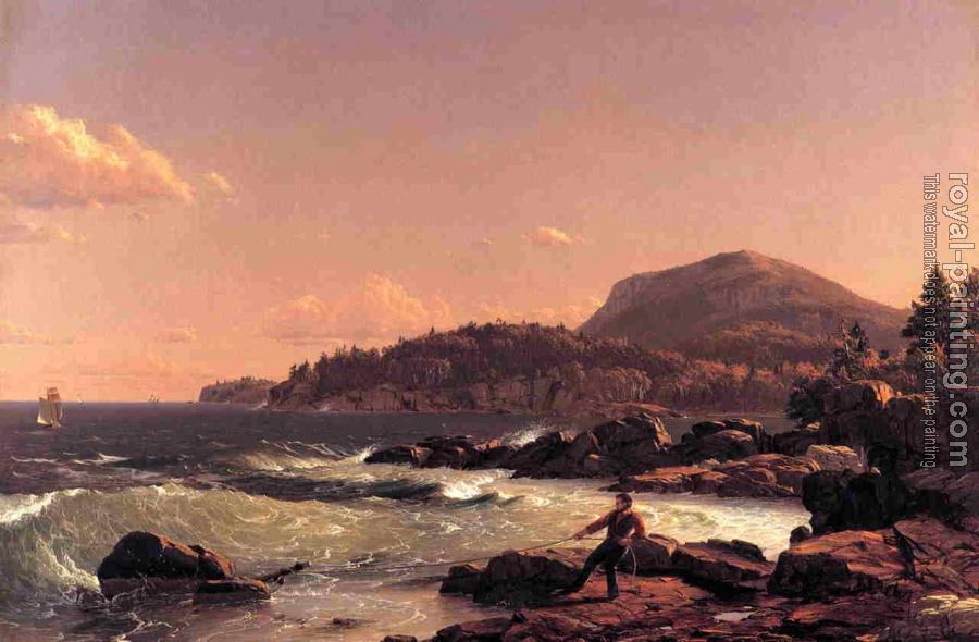 Frederic Edwin Church : Newport Mountain, Mount Desert